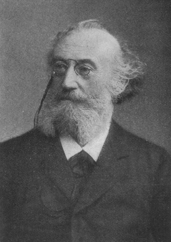 Portrait of Ernst Wichert (1831–1902) – memorial page