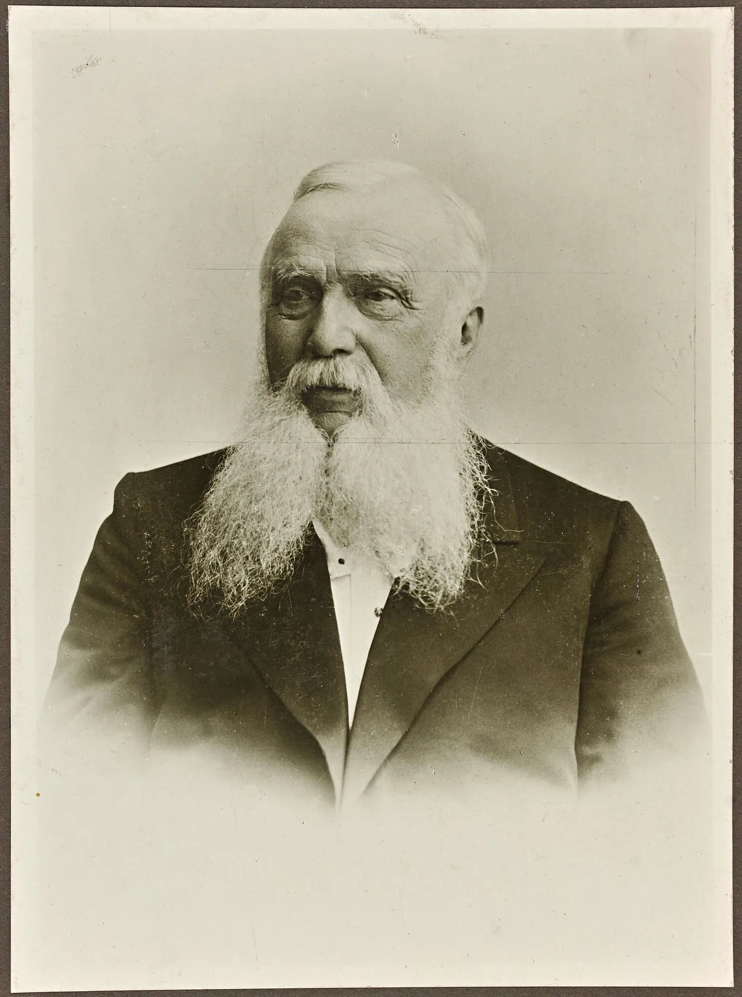 Porträt von Karl Gustav Ackermann (1820–1901) – Gedenkseite
