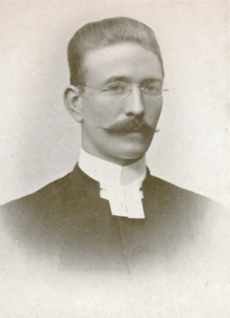 Porträt von Jonas Iwarson (1867–1947) – Gedenkseite