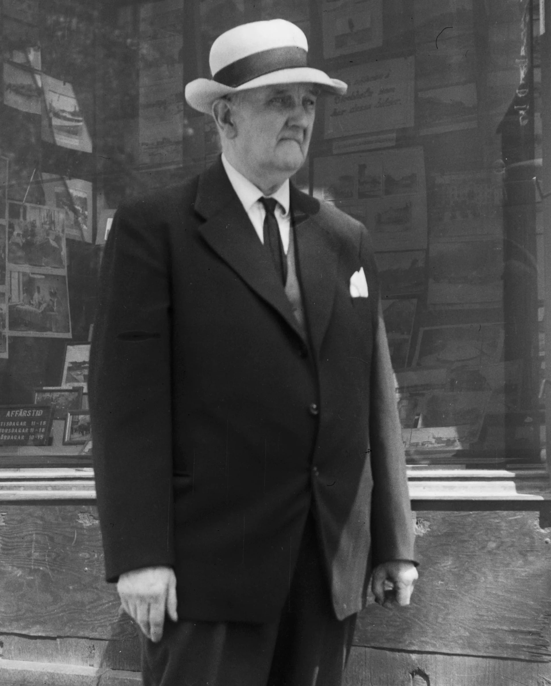 Porträt von Axel Swinhufvud (1888–1978) – Gedenkseite