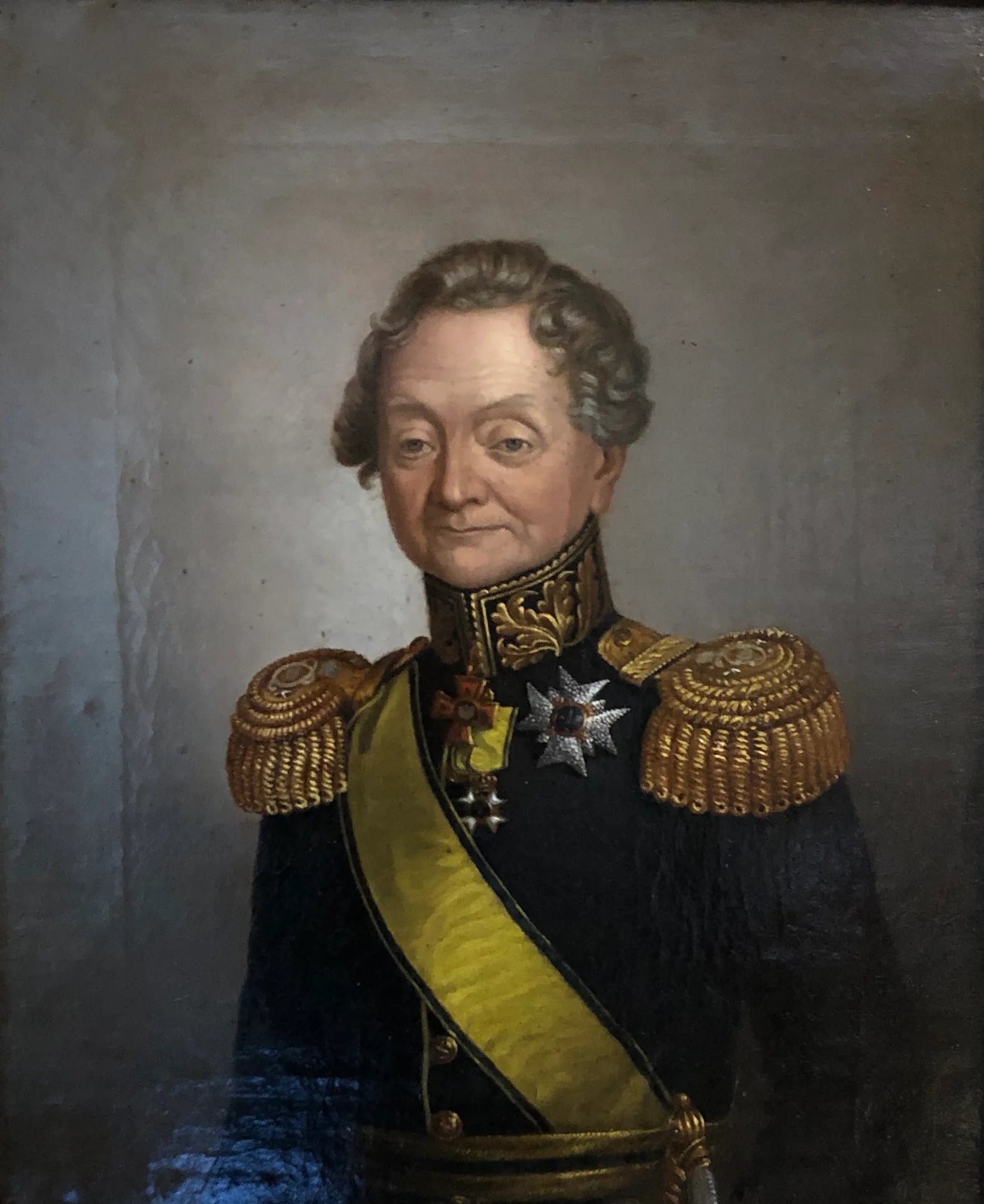 Porträt von Carl Ulrik Ridderstolpe (1773–1846) – Gedenkseite