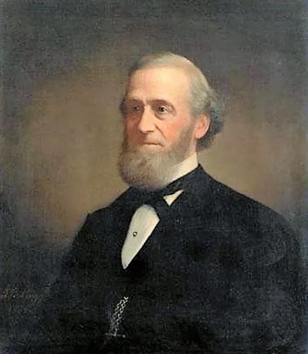 Portrait of George Leib Harrison (1811–1885) – memorial page