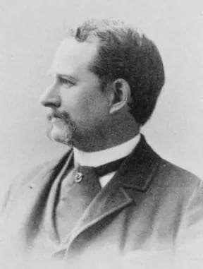 Porträt von Augustus Jay DuBois (1849–1915) – Gedenkseite