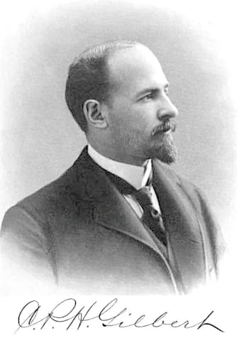 Porträt von C. P. H. Gilbert (1861–1952) – Gedenkseite