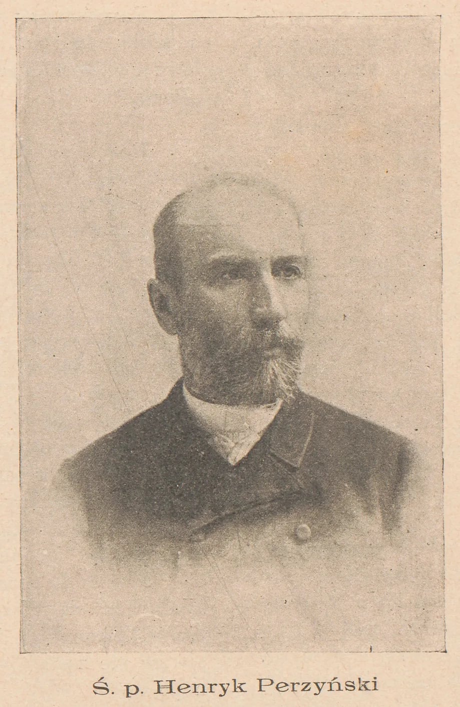 Portrait of Henryk Władysław Perzyński (1841–1898) – memorial page