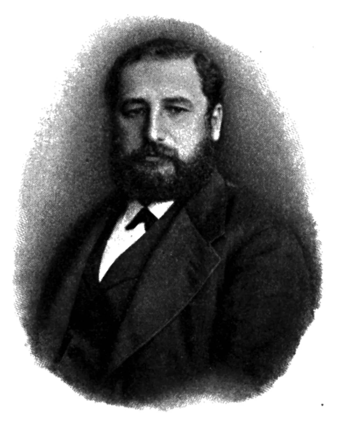 Portrait of Louis Waldenburg (1837–1881) – memorial page