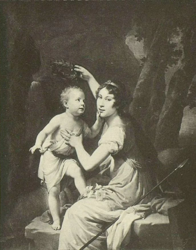 Portrait of Jekaterina Nikolajewna Tolstaja (1789–1870) – memorial page