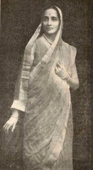 Porträt von Lakshmibai Rajwade (1887–1984) – Gedenkseite