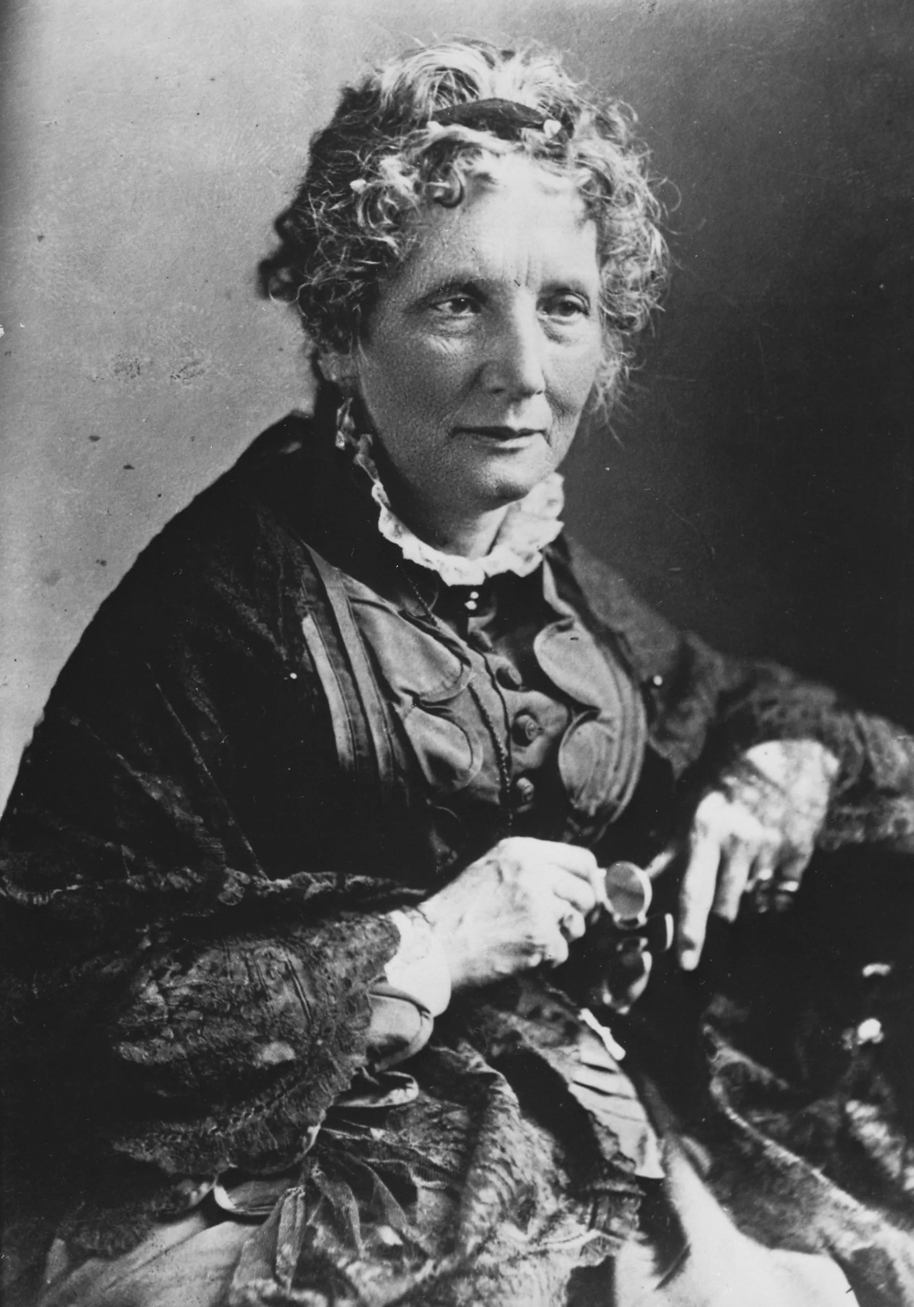 Porträt von Harriet Beecher Stowe (1811–1896) – Gedenkseite