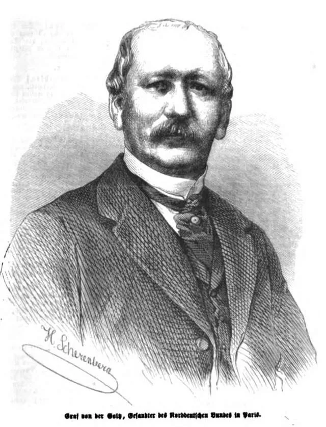 Porträt von Robert von der Goltz (1817–1869) – Gedenkseite