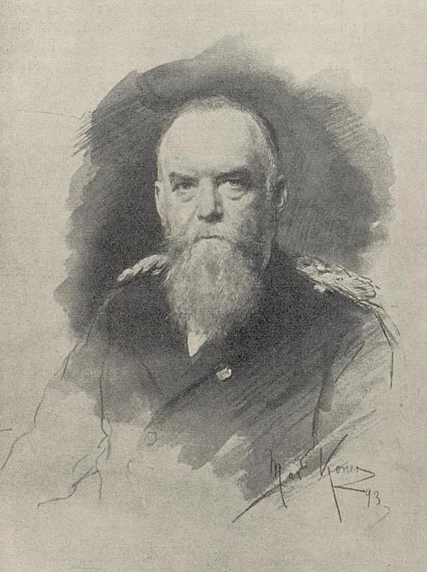 Portrait of Max von der Goltz (1836–1906) – memorial page