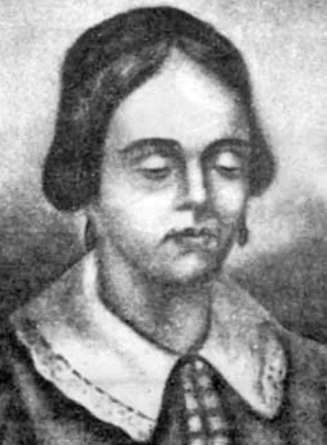 Porträt von Delfina Benigna da Cunha (1791–1857) – Gedenkseite
