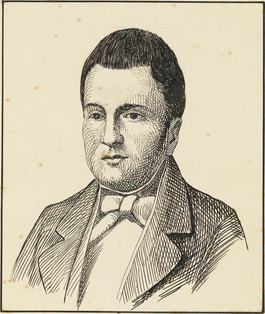 Porträt von Domingos José Martins (1781–1817) – Gedenkseite