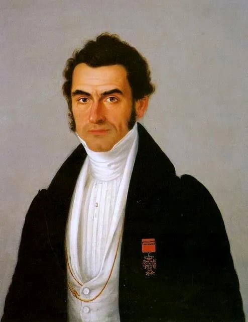 Porträt von Duarte da Ponte Ribeiro (1795–1878) – Gedenkseite
