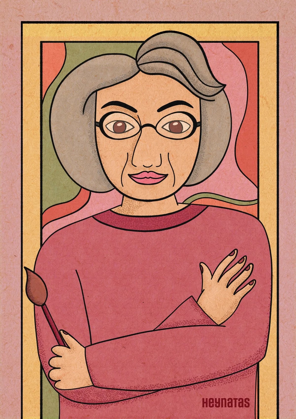 Portrait of Ema Berta (1944–2021) – memorial page