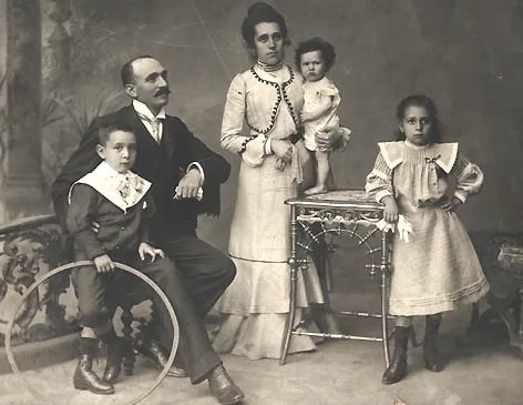 Porträt von Emilio Fagnani (1870–1906) – Gedenkseite