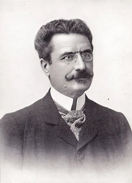 Porträt von Ernesto Driesel Schröeter (1849–1942) – Gedenkseite
