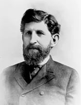 Porträt von Calvin S. Brice (1845–1898) – Gedenkseite