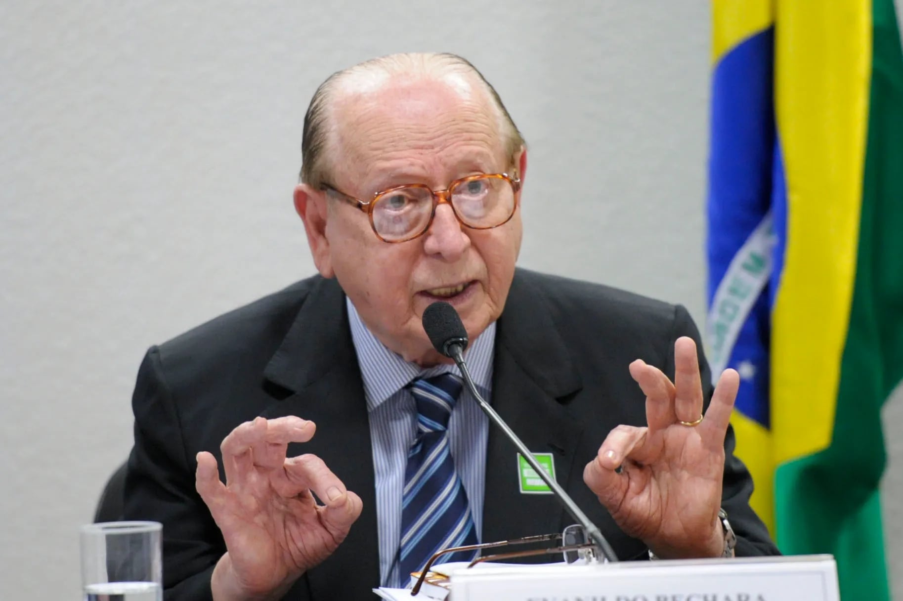 Porträt von Evanildo Bechara (1928–2025) – Gedenkseite