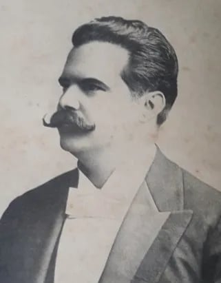 Porträt von Fernando Luís Osório (1848–1896) – Gedenkseite