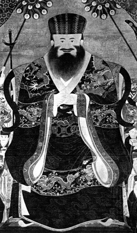 Porträt von Shō Jun (1660–1706) – Gedenkseite