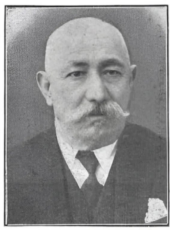 Portrait of Károly Gspann (1865–1938) – memorial page