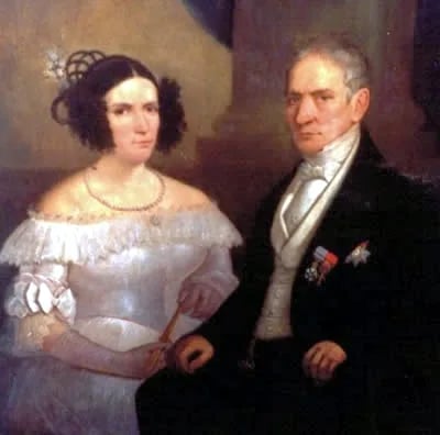 Porträt von Francisca Elisa Xavier (1786–1855) – Gedenkseite
