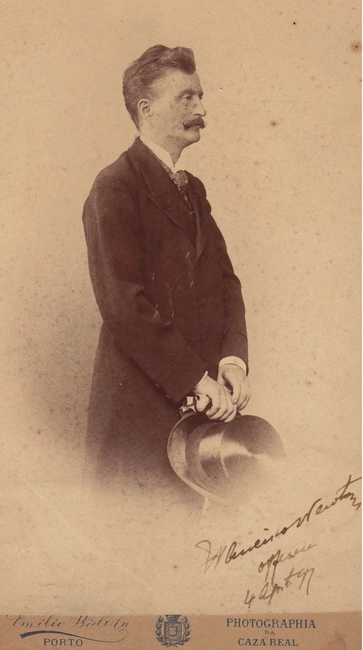 Porträt von Francisco Newton (1864–1909) – Gedenkseite