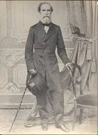 Porträt von Francisco do Rego Barros, conde da Boa Vista (1802–1870) – Gedenkseite
