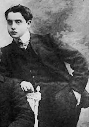 Portrait of Alfred Agostinelli (1888–1914) – memorial page