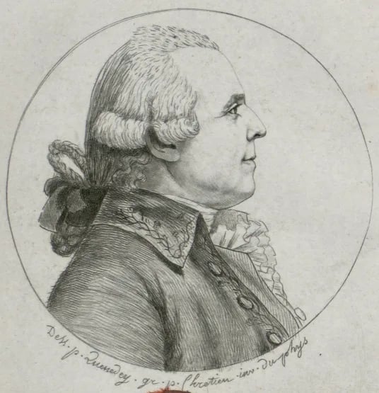 Porträt von Louis Monneron (1742–1805) – Gedenkseite