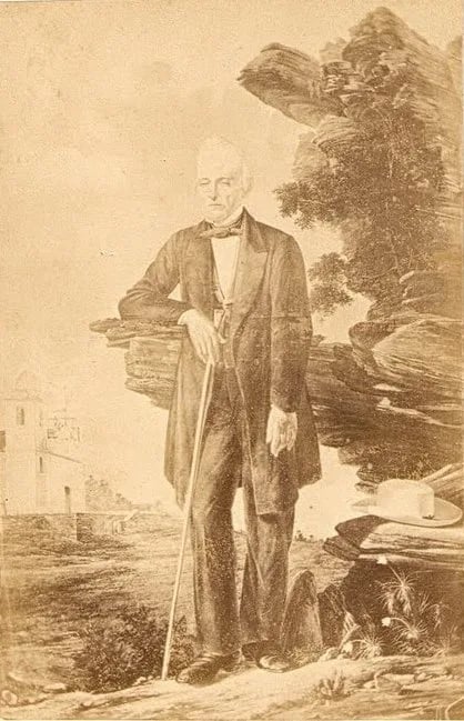 Porträt von Gabriel Francisco Junqueira (1782–1868) – Gedenkseite
