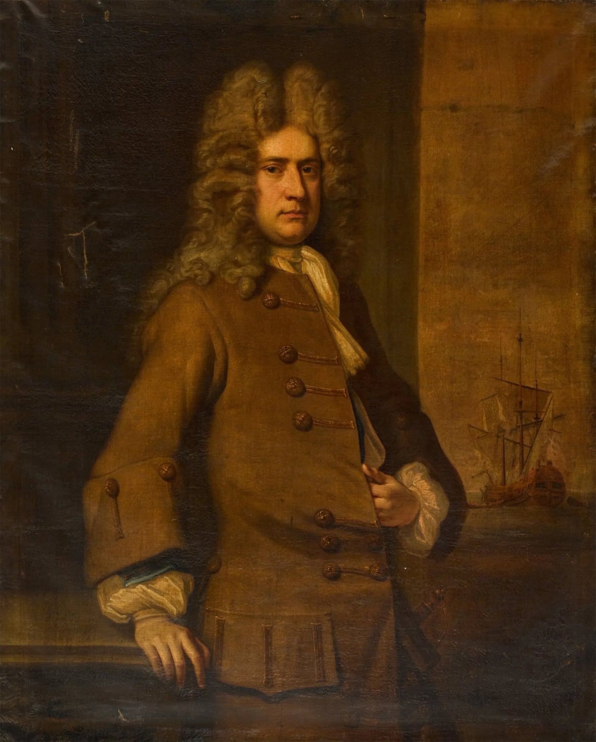 Porträt von Charles Wager (1666–1743) – Gedenkseite