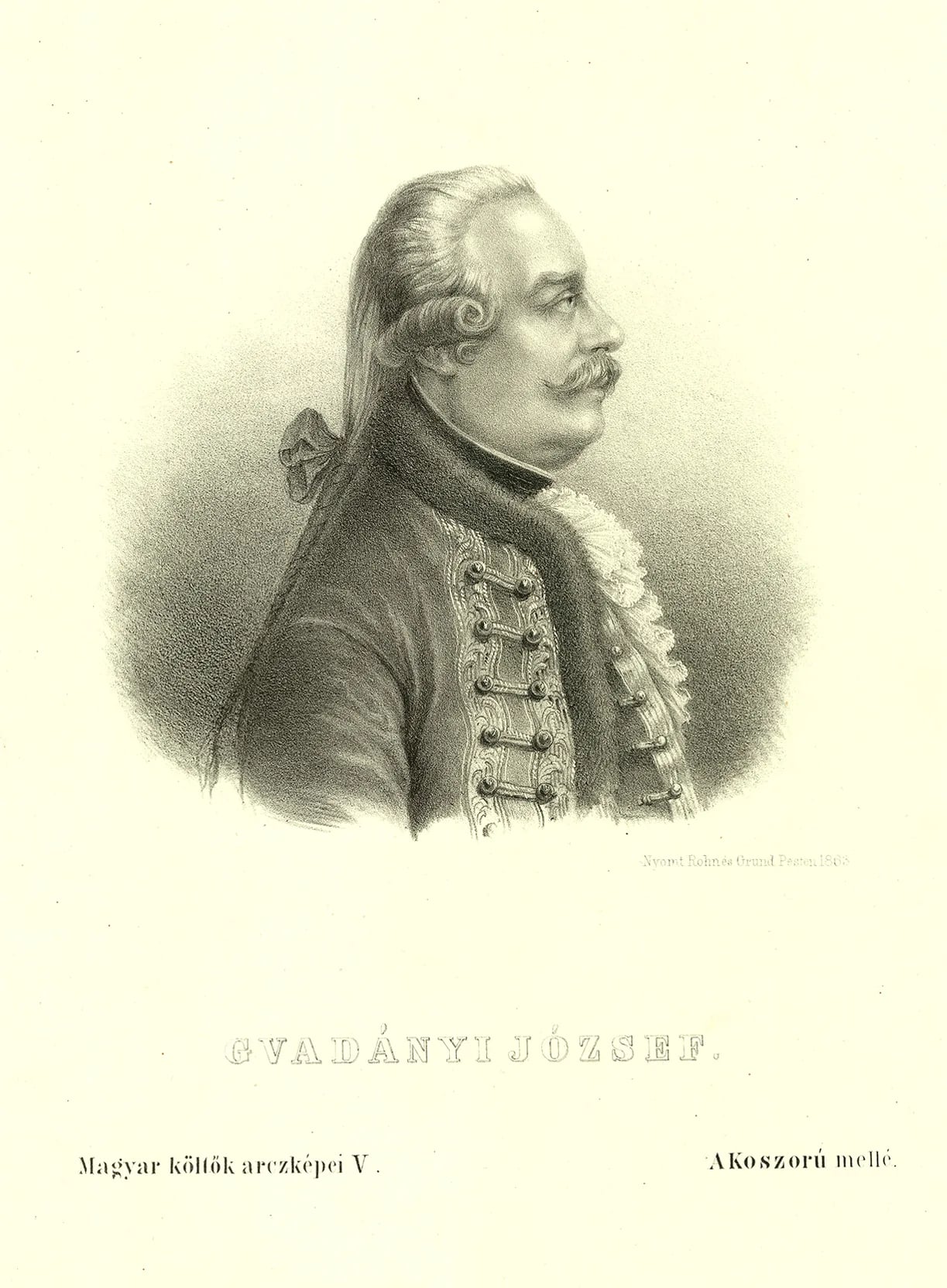 Portrait of Joseph Guadányi (1725–1801) – memorial page