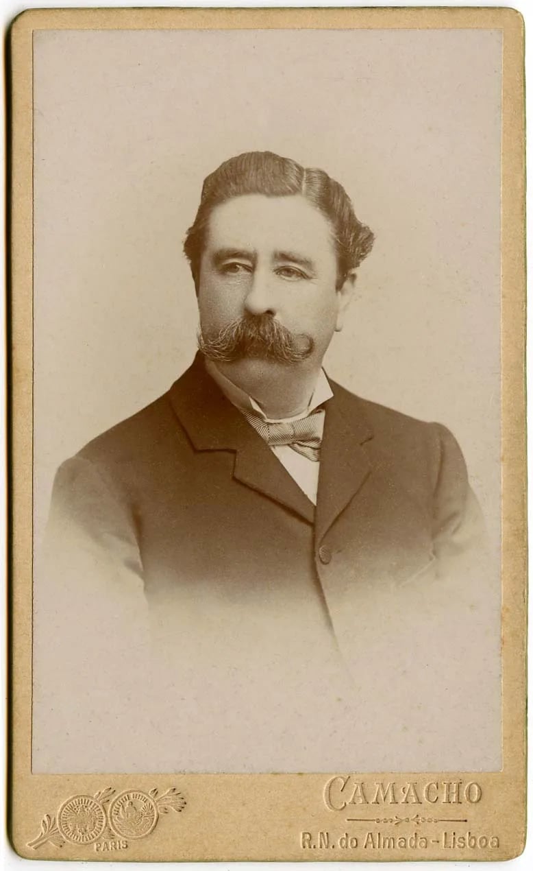 Porträt von Guilherme João Carlos Henriques (1846–1924) – Gedenkseite