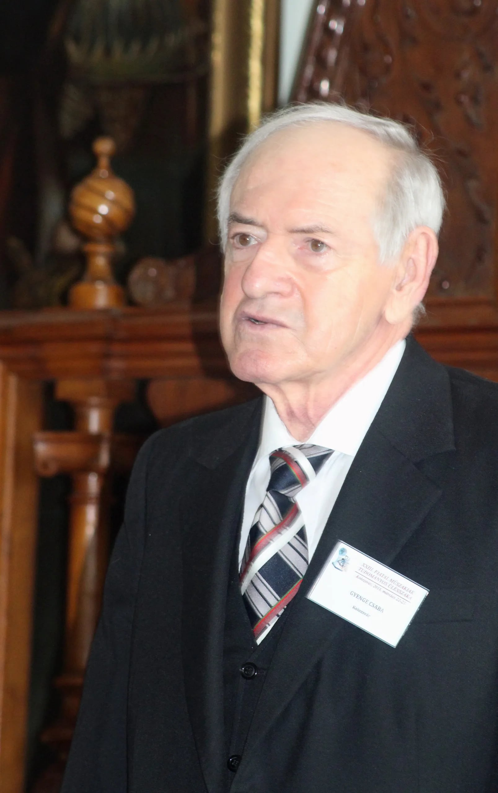 Portrait of Csaba Gyenge (1940–2021) – memorial page