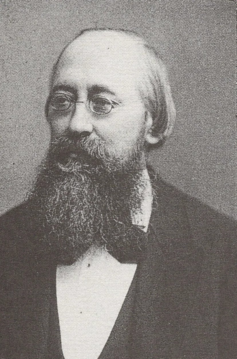 Portrait of Hugo Ottomar Hertzer (1831–1908) – memorial page