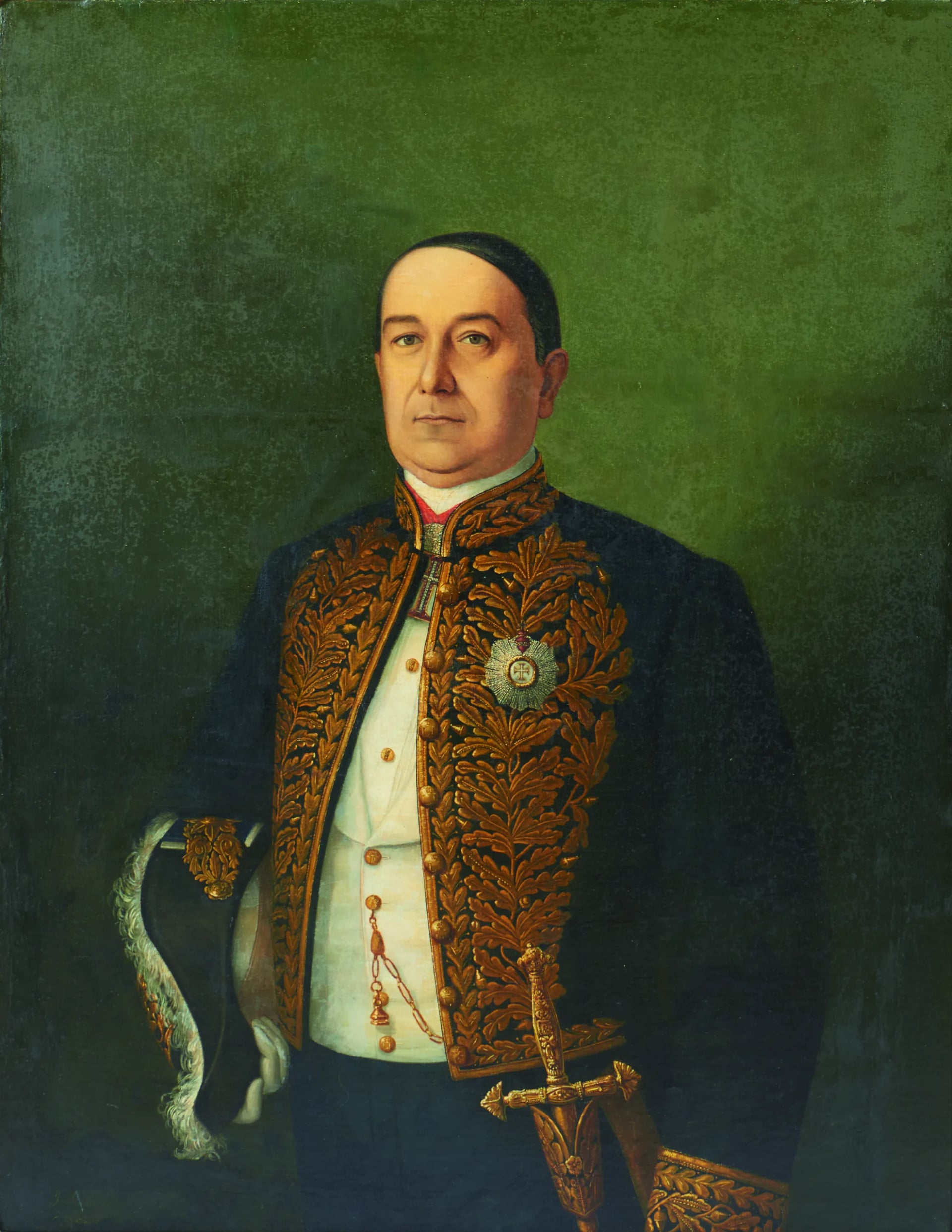 Porträt von Hermenegildo Augusto de Faria Blanc (1811–1882) – Gedenkseite