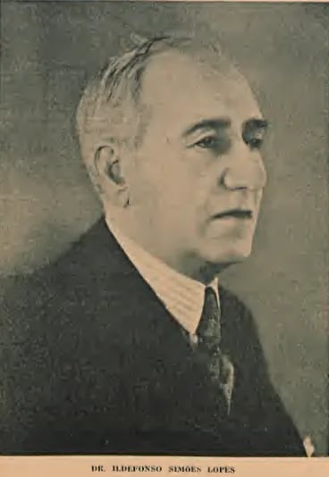 Portrait of Ildefonso Simões Lopes (1866–1943) – memorial page