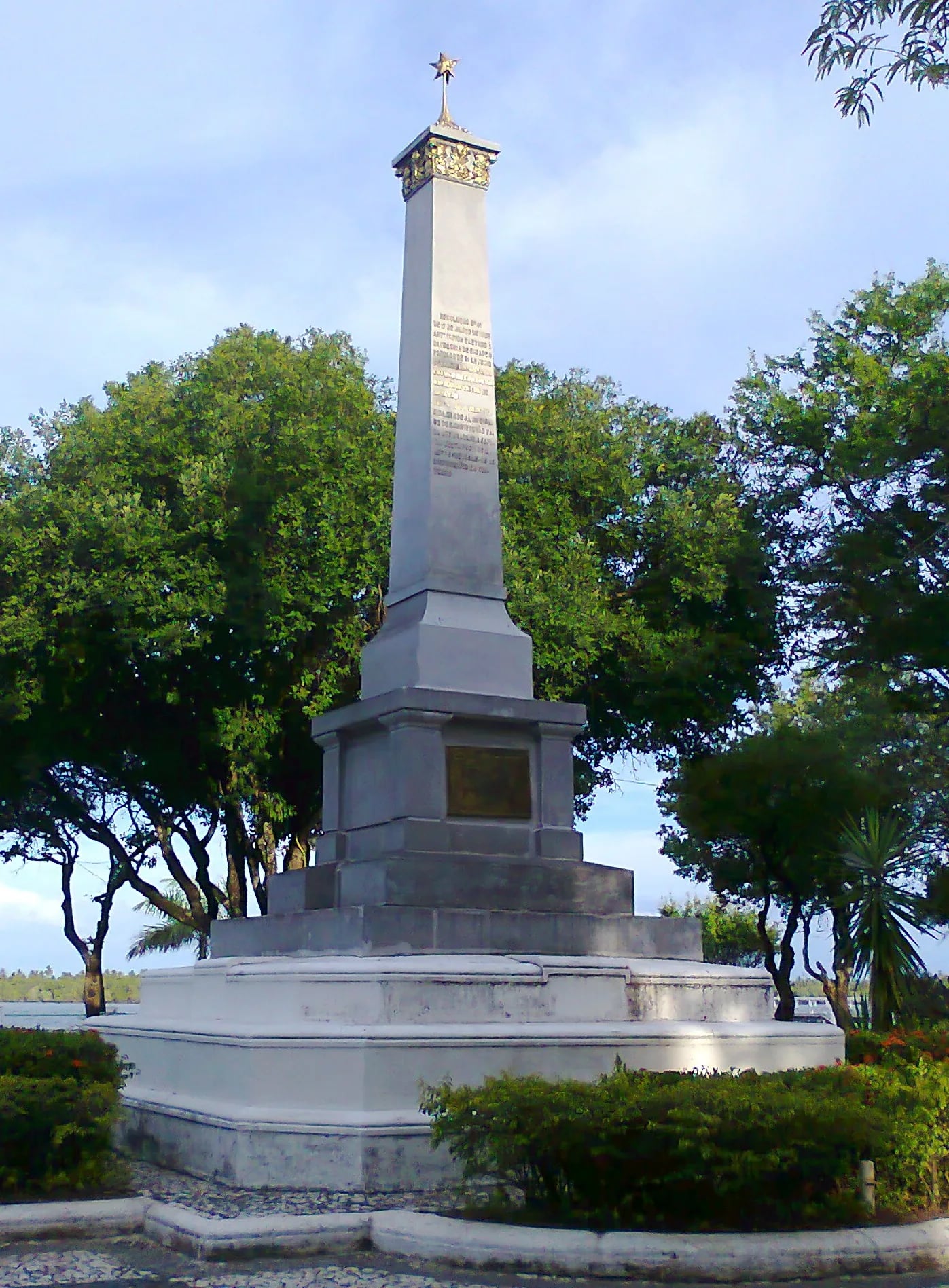 Porträt von Inácio Joaquim Barbosa (1821–1855) – Gedenkseite
