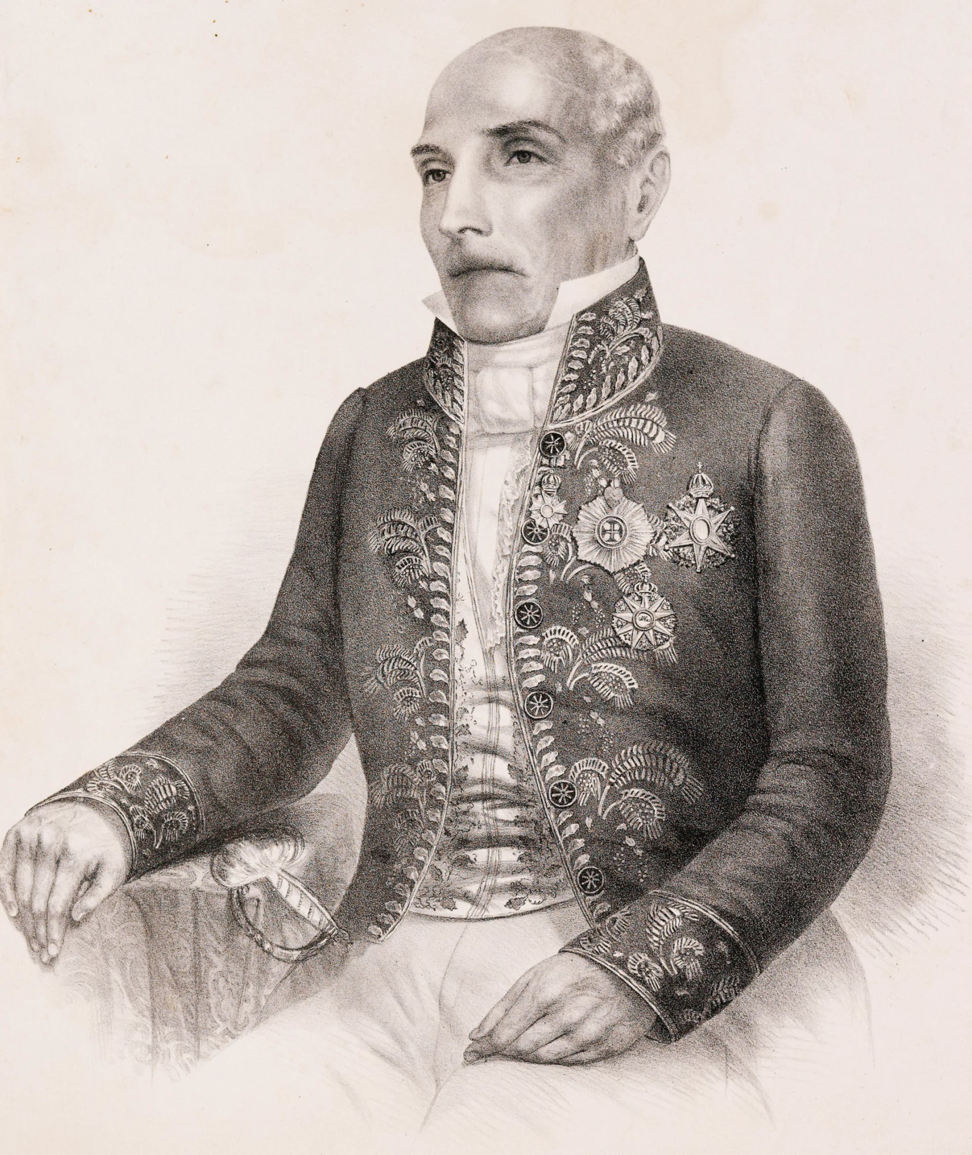 Portrait of Joaquim Antônio Ferreira (1777–1859) – memorial page