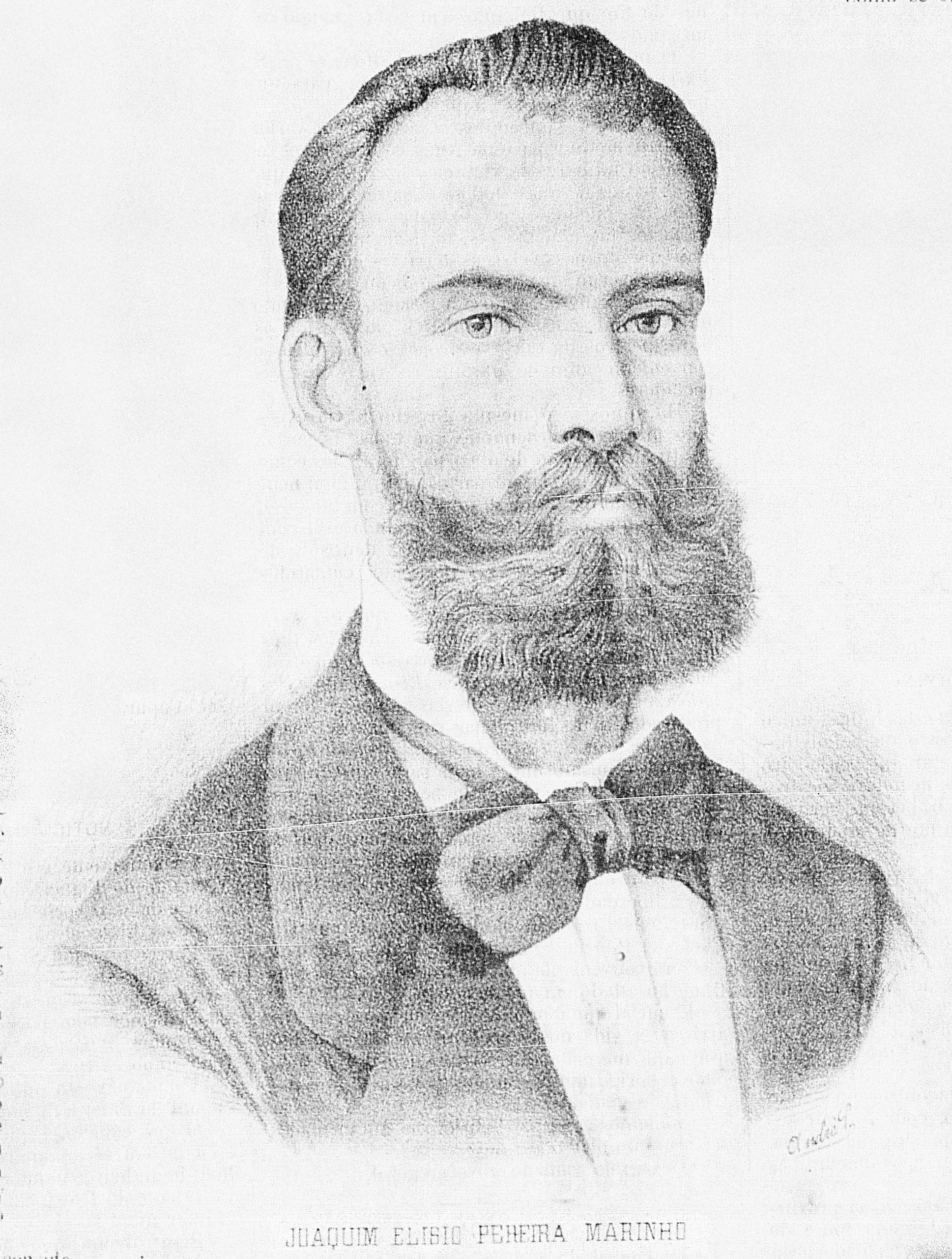 Portrait of Joaquim Elísio Pereira Marinho (1841–1914) – memorial page