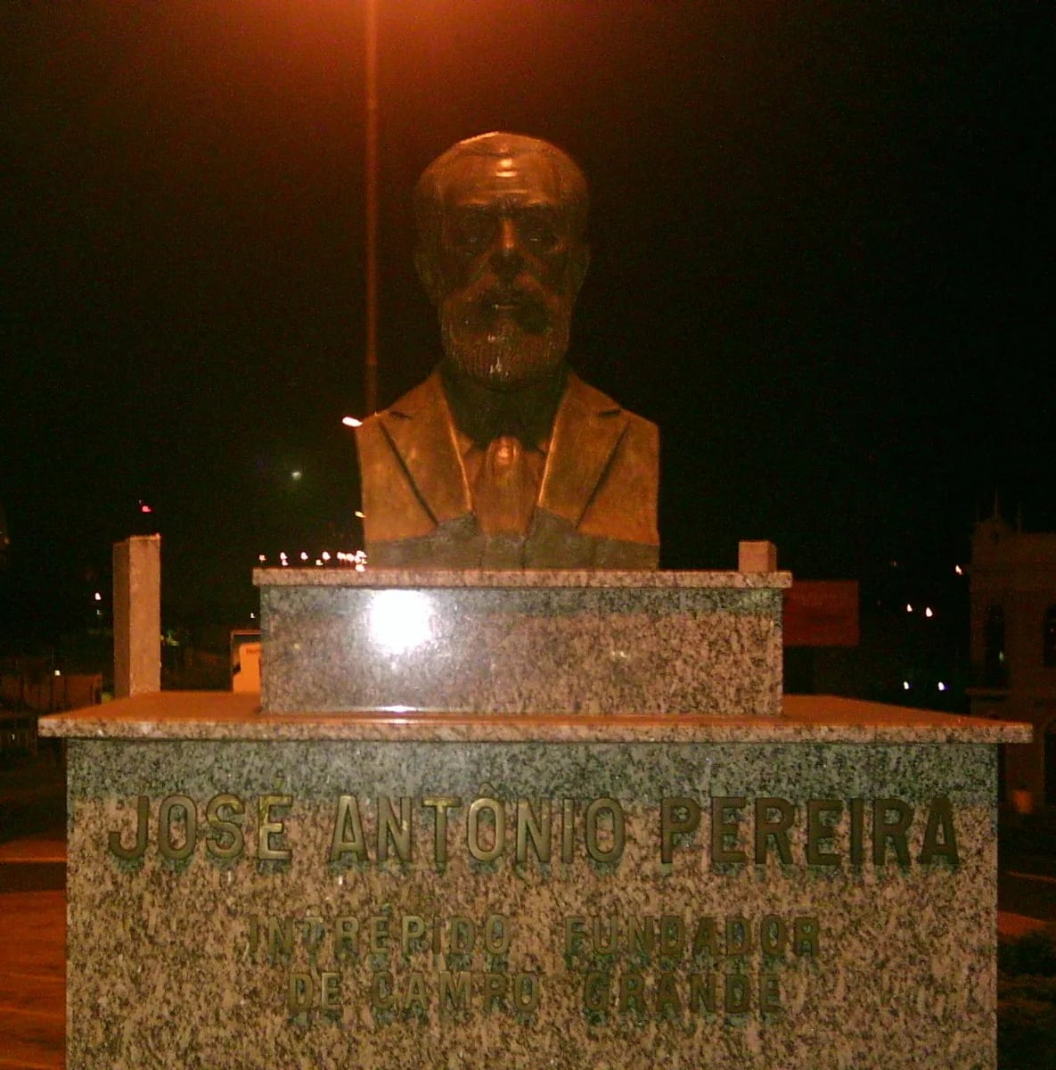 Porträt von José Antônio Pereira (1825–1900) – Gedenkseite