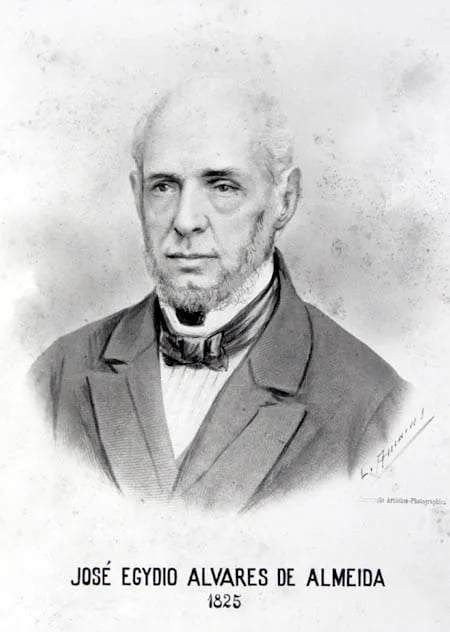 Porträt von José Egídio Álvares de Almeida (1767–1832) – Gedenkseite