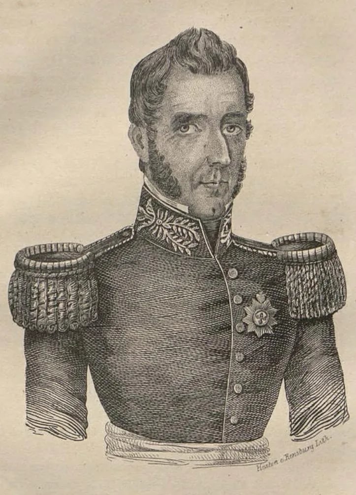 Porträt von José Feliciano Pinto Coelho da Cunha (1792–1869) – Gedenkseite