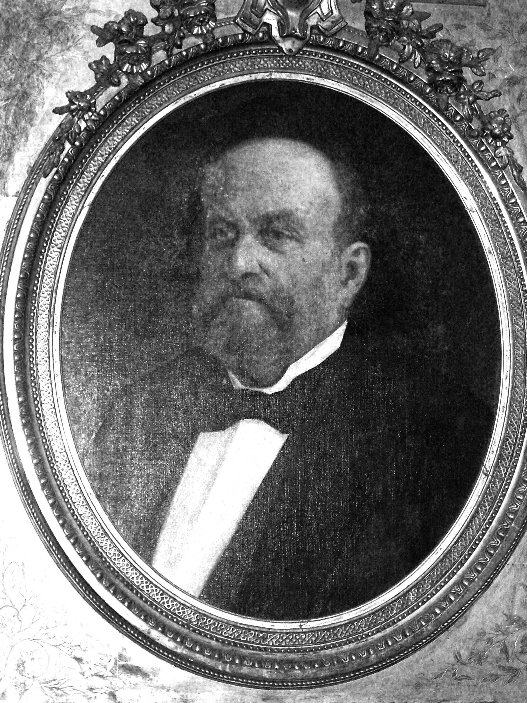 Porträt von José Freire de Carvalho (1823–1909) – Gedenkseite