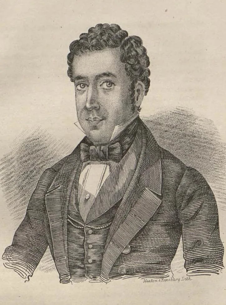Porträt von José Pedro Dias de Carvalho (1808–1881) – Gedenkseite