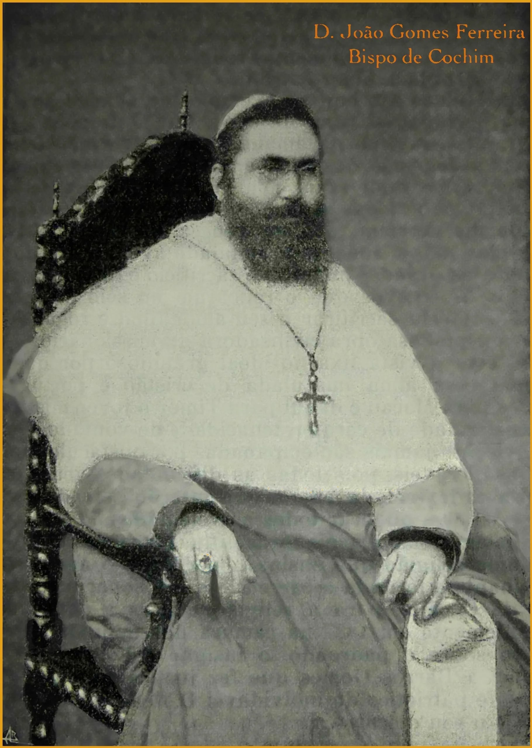 Porträt von João Gomes Ferreira (1851–1897) – Gedenkseite