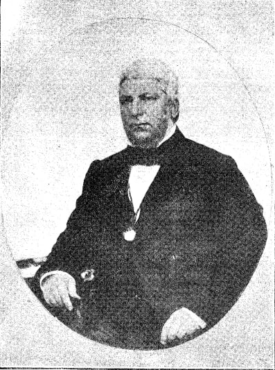 Porträt von João Jacinto de Mendonça (1817–1869) – Gedenkseite
