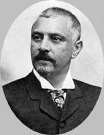 Porträt von Júlio Prates de Castilhos (1860–1903) – Gedenkseite